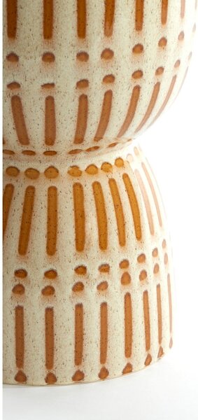 Keramický okrúhly odkladací stolík ø 28,5 cm Finca – Light & Living