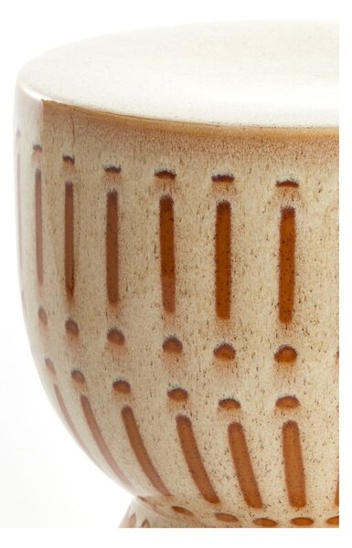 Keramický okrúhly odkladací stolík ø 28,5 cm Finca – Light & Living