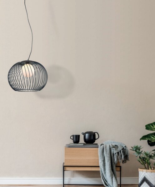Italux MDM-3842-1 BK Clarisa | 40W E27