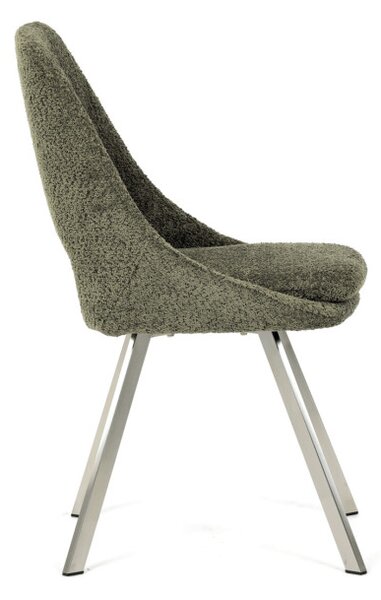 Jedálenská stolička zelená DCL-W1174 GRN2