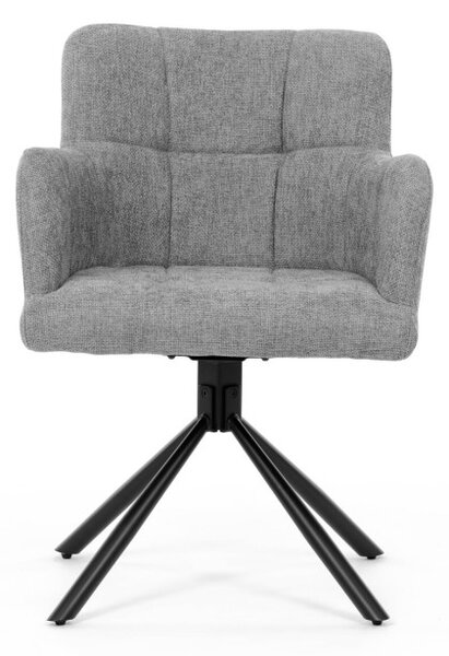 Jedálenská stolička sivá DCH-T1122 GREY2