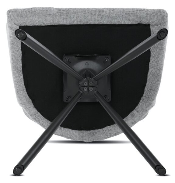 Jedálenská stolička sivá DCH-T1122 GREY2