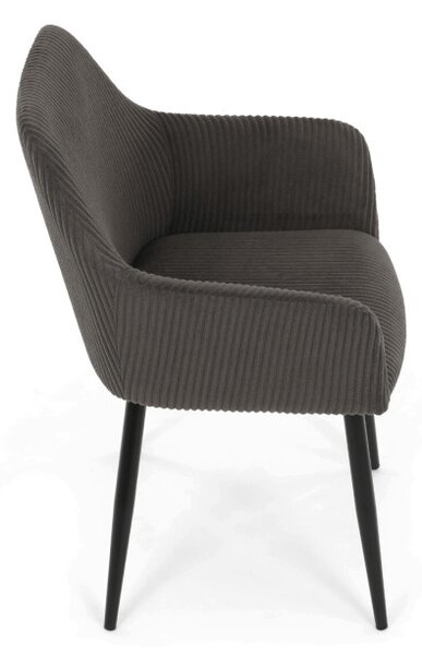 Jedálenská stolička sivá DCH-V4009 GREY6