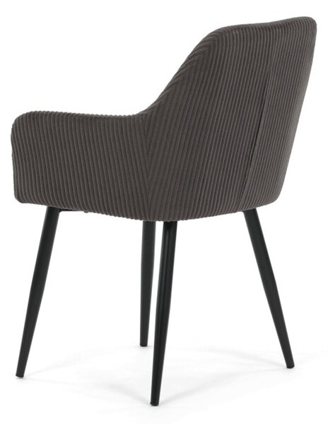 Jedálenská stolička sivá DCH-V4009 GREY6