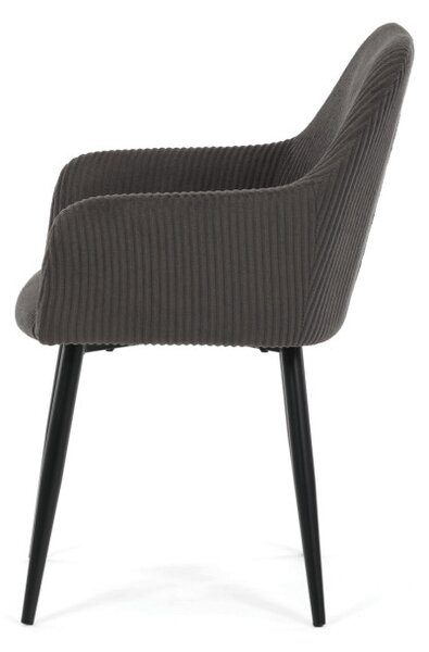Jedálenská stolička sivá DCH-V4009 GREY6