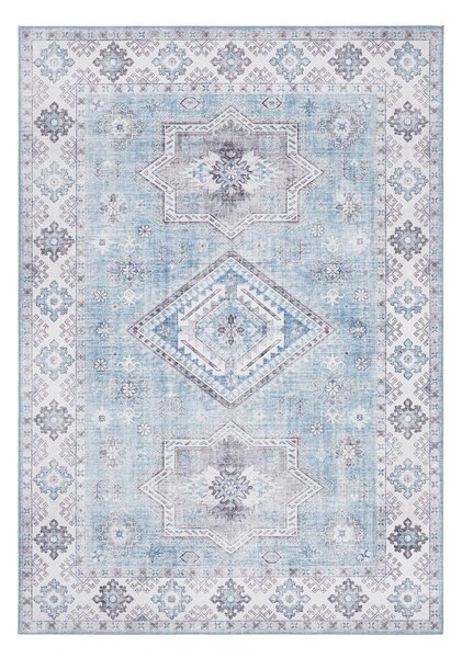 Svetlomodrý koberec Nouristan Gratia, 160 x 230 cm