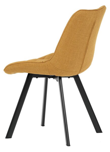 Jedálenská stolička žltá HC-465 YEL2