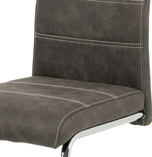 Jedálenská stolička sivá HC-483 GREY3