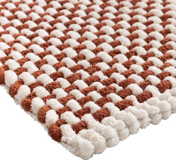 Kúpeľňová predložka v terakotovej farbe 50x80 cm Rafael – douceur d'intérieur
