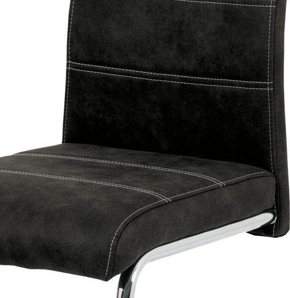 Jedálenská stolička čierna HC-483 BK3