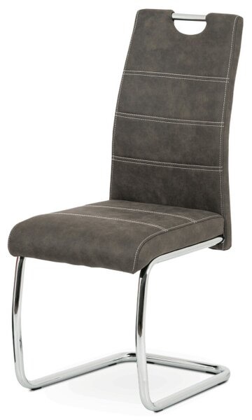 Jedálenská stolička sivá HC-483 GREY3