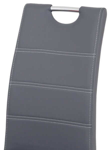 Jedálenská stolička sivá HC-484 GREY