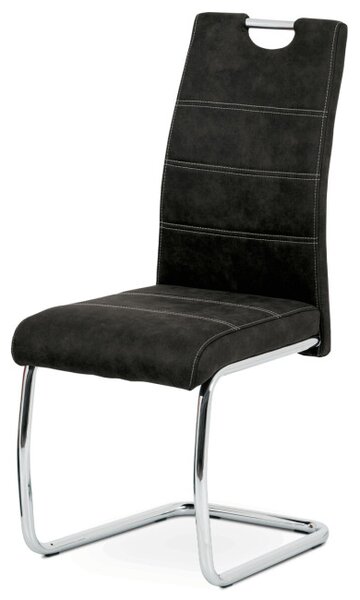 Jedálenská stolička čierna HC-483 BK3