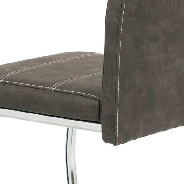 Jedálenská stolička sivá HC-483 GREY3