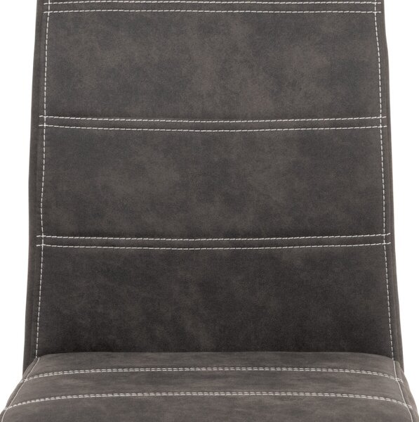 Jedálenská stolička sivá HC-483 GREY3