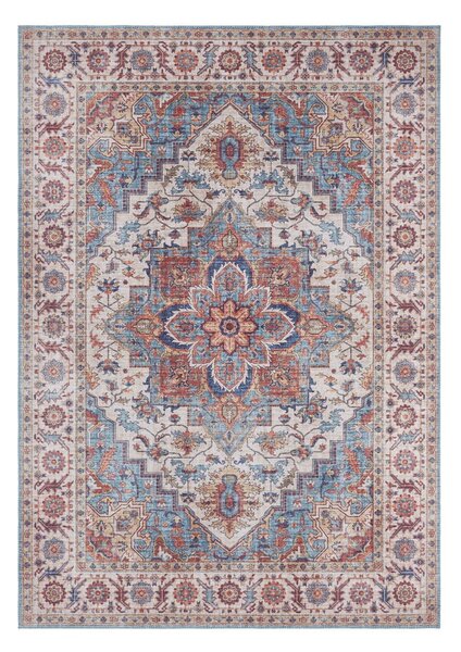 Červeno-modrý koberec Nouristan Anthea, 80 x 150 cm