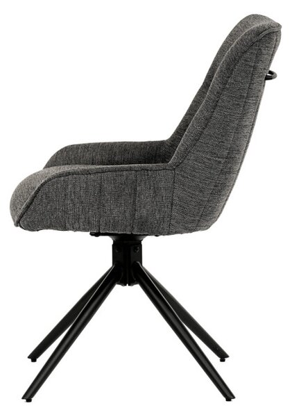 Jedálenská stolička sivá HC-535 GREY2