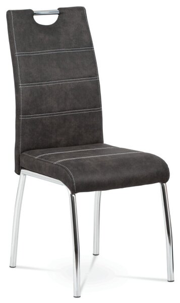 Jedálenská stolička sivá HC-486 GREY3