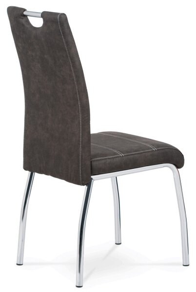 Jedálenská stolička sivá HC-486 GREY3
