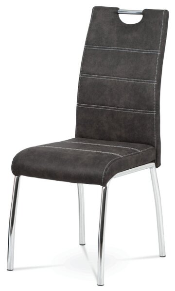 Jedálenská stolička sivá HC-486 GREY3