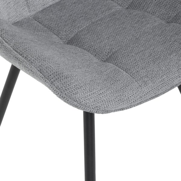 Jedálenská stolička sivá HC-T1130 GREY2