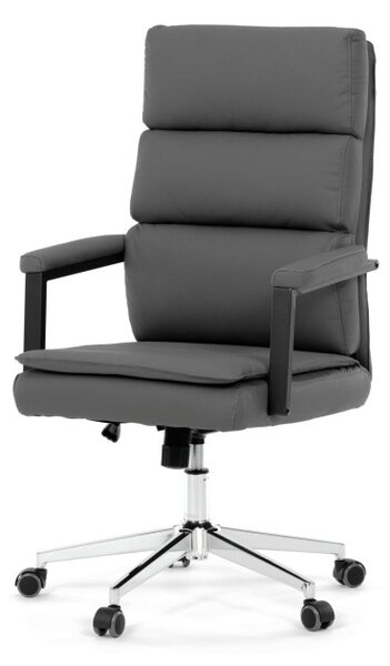 Kancelárska stolička sivá KA-D8104 GREY