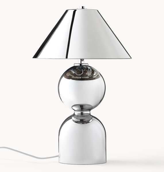 Stolová lampa zo zrkadlového skla Danielle