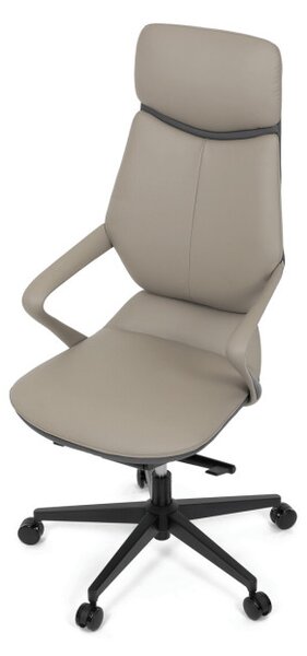 Kancelárska stolička sivá KA-T8426 GREY