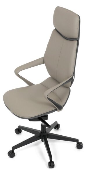 Kancelárska stolička sivá KA-T8426 GREY