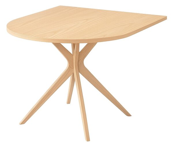 Jedálenský stôl z jaseňového dreva 90x90 cm Jubi – Ragaba