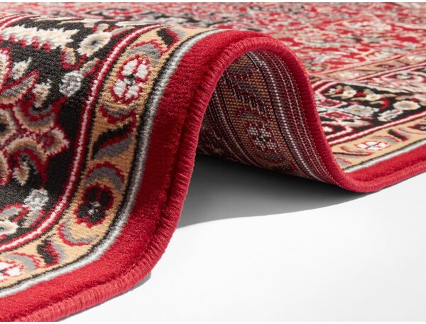 Červený behúň Nouristan Skazar Isfahan, 80 x 250 cm