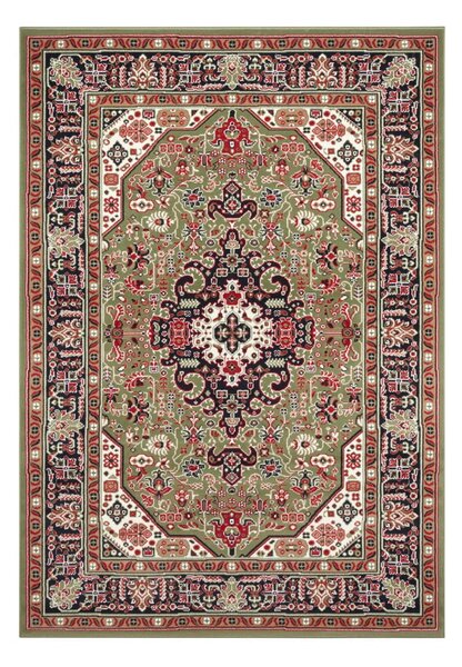 Zelený koberec Nouristan Skazar Isfahan, 80 x 150 cm