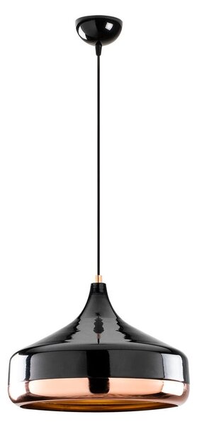 Závesné svietidlo v čierno-medenej farbe Opviq lights Yildo, ø 36 cm