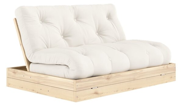 Krémovobiela rozkladacia pohovka 145 cm Flip – Karup Design