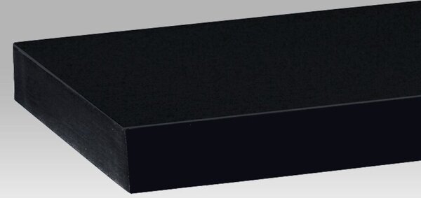 Regál Autronic 120 cm P-002 WT - Biely lesk