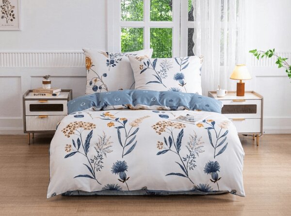 Flanelové obliečky z mikrovlákna FLOWELLE biele Rozmer obliečky: 70 x 90 cm | 140 x 200 cm