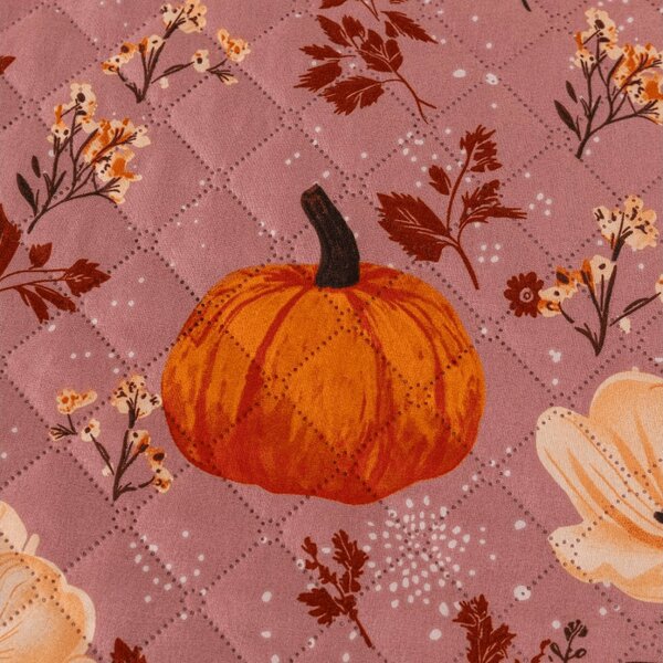 Prehoz na posteľ PUMPKINS ROSAVIE, staroružový Rozmer: 170 x 210 cm