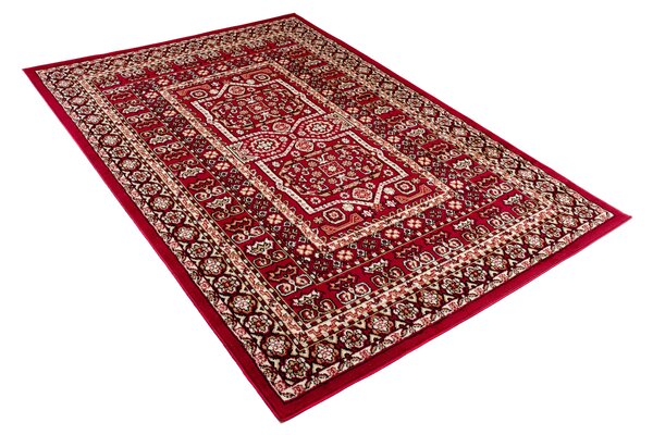 TA Koberec N634A RED EUFRAT BLX Červený Obdĺžnikový Rozmer: 80x150 cm