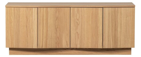 TV stolík z dubového dreva v prírodnej farbe 133x52x45 cm Zuma – WOOOD