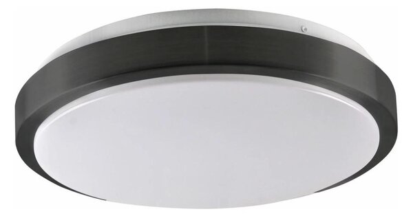 Stropné svietidlo BENEDYKT 2xE27/20W/230V pr. 33 cm čierna