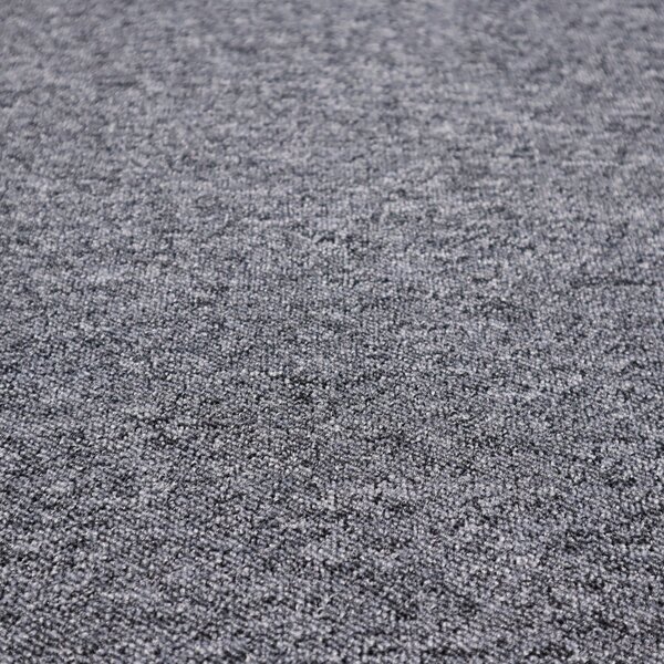 Condor Carpets, Metrážny koberec Classica 67, záťažový, na mieru, šíře 4m,5m, šedá, ab (mriežka), chodba / predsieň