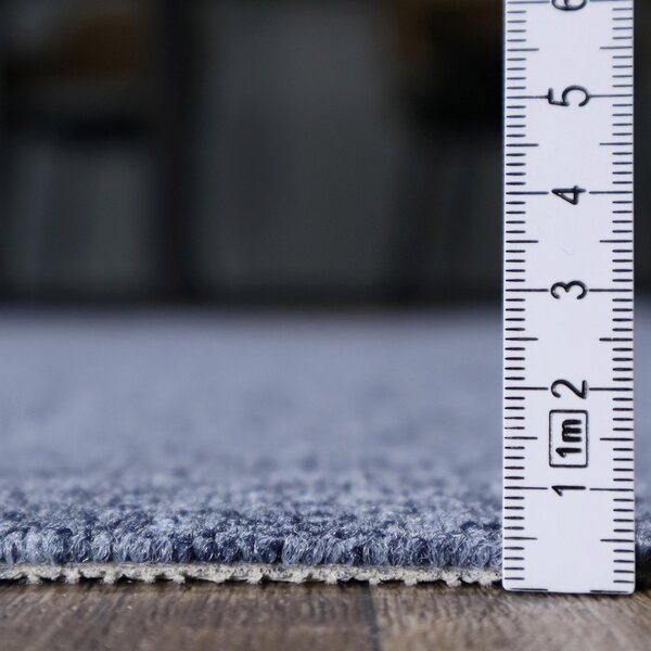 Condor Carpets , Metrážny koberec Classica 28, záťažový, na mieru, šíře 4m,5m, modrá, ab (mriežka), chodba / predsieň