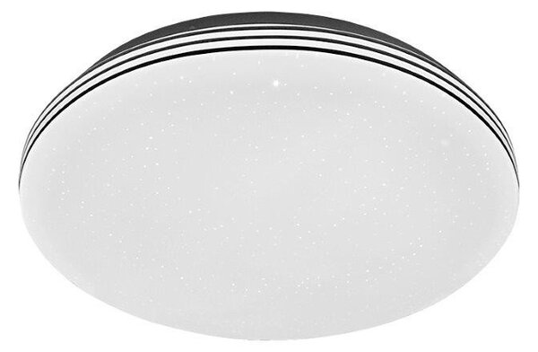 Rabalux 3875 LED kúpeľňové stropné svietidlo Toma 1x30W | 2100lm | 4000K | IP44 - hviezdny efekt, chróm, biela