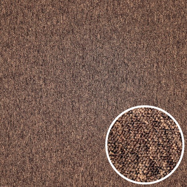 Condor Carpets , Metrážny koberec Classica 392, záťažový, na mieru, šíře 4m, hnedá, ab (mriežka), chodba / predsieň