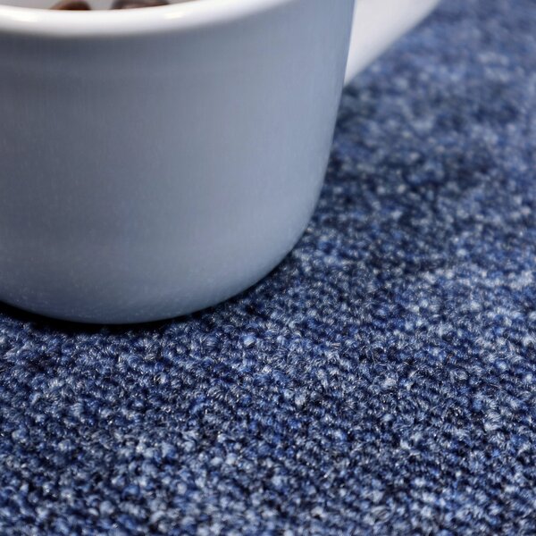 Condor Carpets , Metrážny koberec Classica 582, záťažový, na mieru, šíře 4m,5m, modrá, ab (mriežka), chodba / predsieň