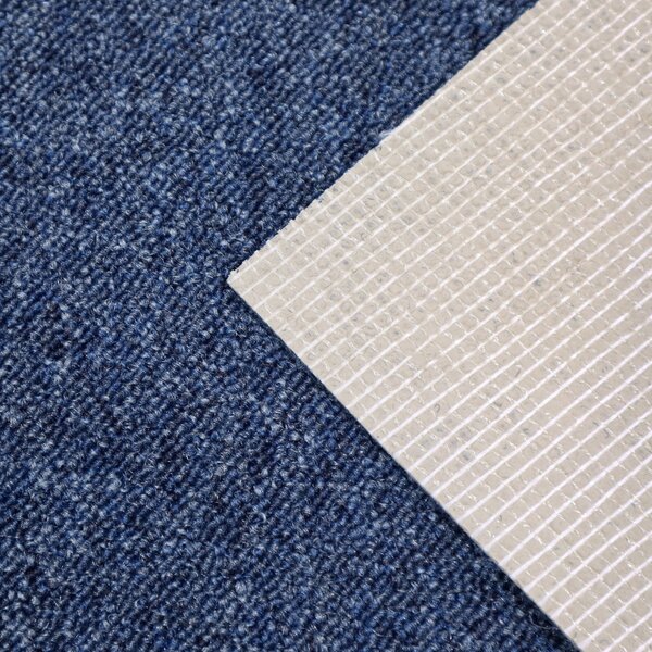 Condor Carpets , Metrážny koberec Classica 582, záťažový, na mieru, šíře 4m,5m, modrá, ab (mriežka), chodba / predsieň