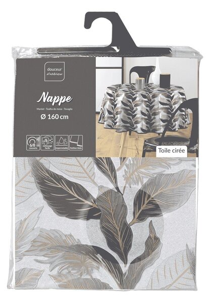 Umývateľný obrus ø 160 cm Oralia – douceur d'intérieur