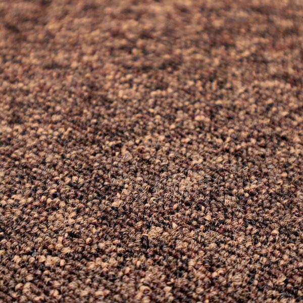 Condor Carpets , Metrážny koberec Classica 392, záťažový, na mieru, šíře 4m, hnedá, ab (mriežka), chodba / predsieň