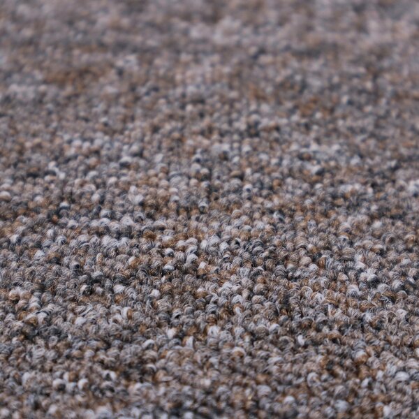 Condor Carpets, Metrážny koberec Classica 192, záťažový, na mieru, šíře 4m,5m, hnedá, ab (mriežka), chodba / predsieň