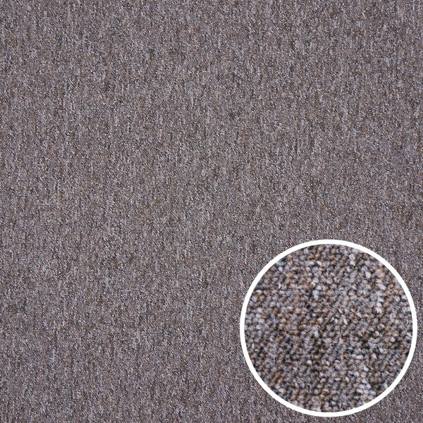 Condor Carpets, Metrážny koberec Classica 192, záťažový, na mieru, šíře 4m,5m, hnedá, ab (mriežka), chodba / predsieň